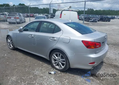 2007 Lexus Is 250 from USA, damaged, VIN JTHBK262672046744